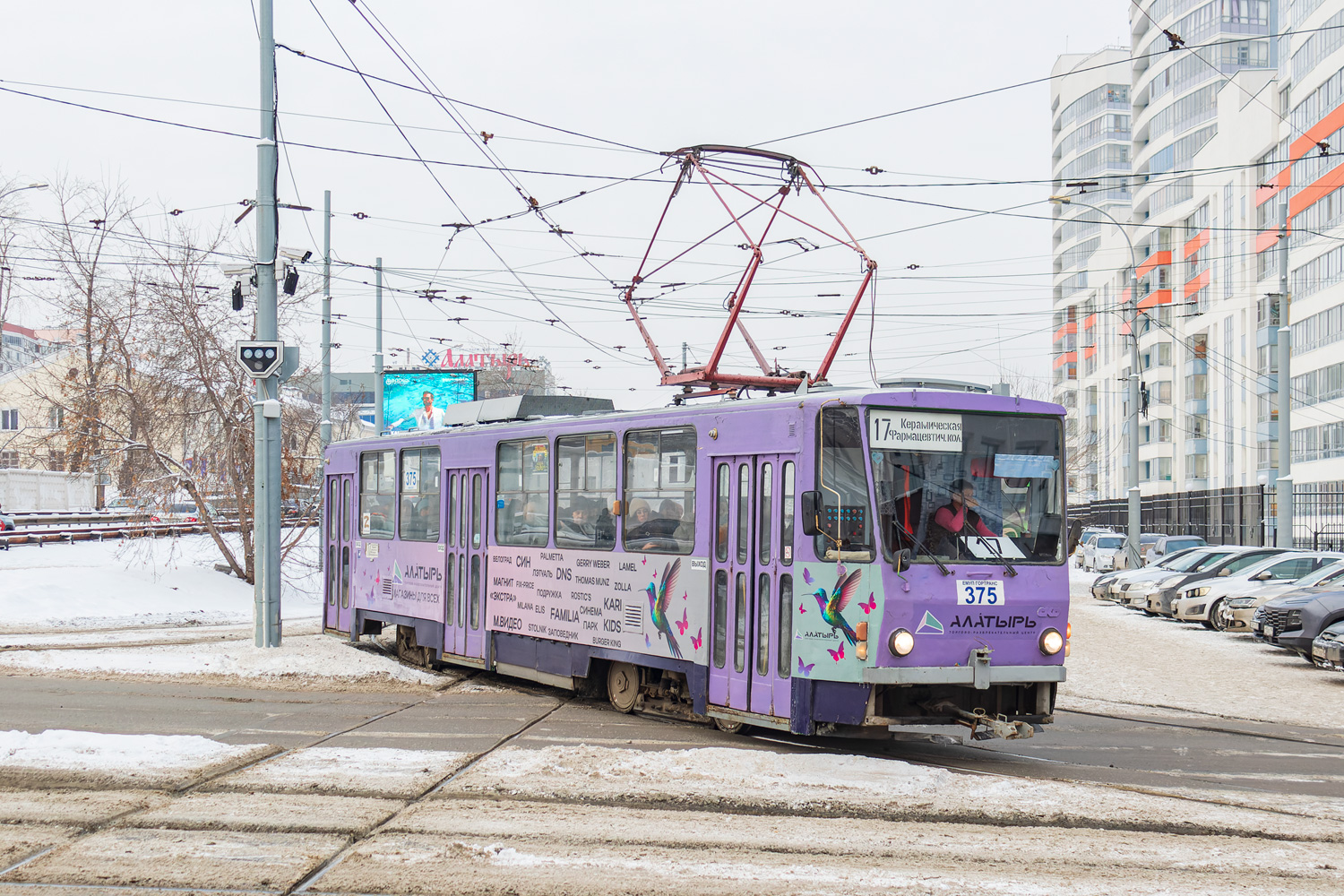 Jekaterinburga, Tatra T6B5SU № 375