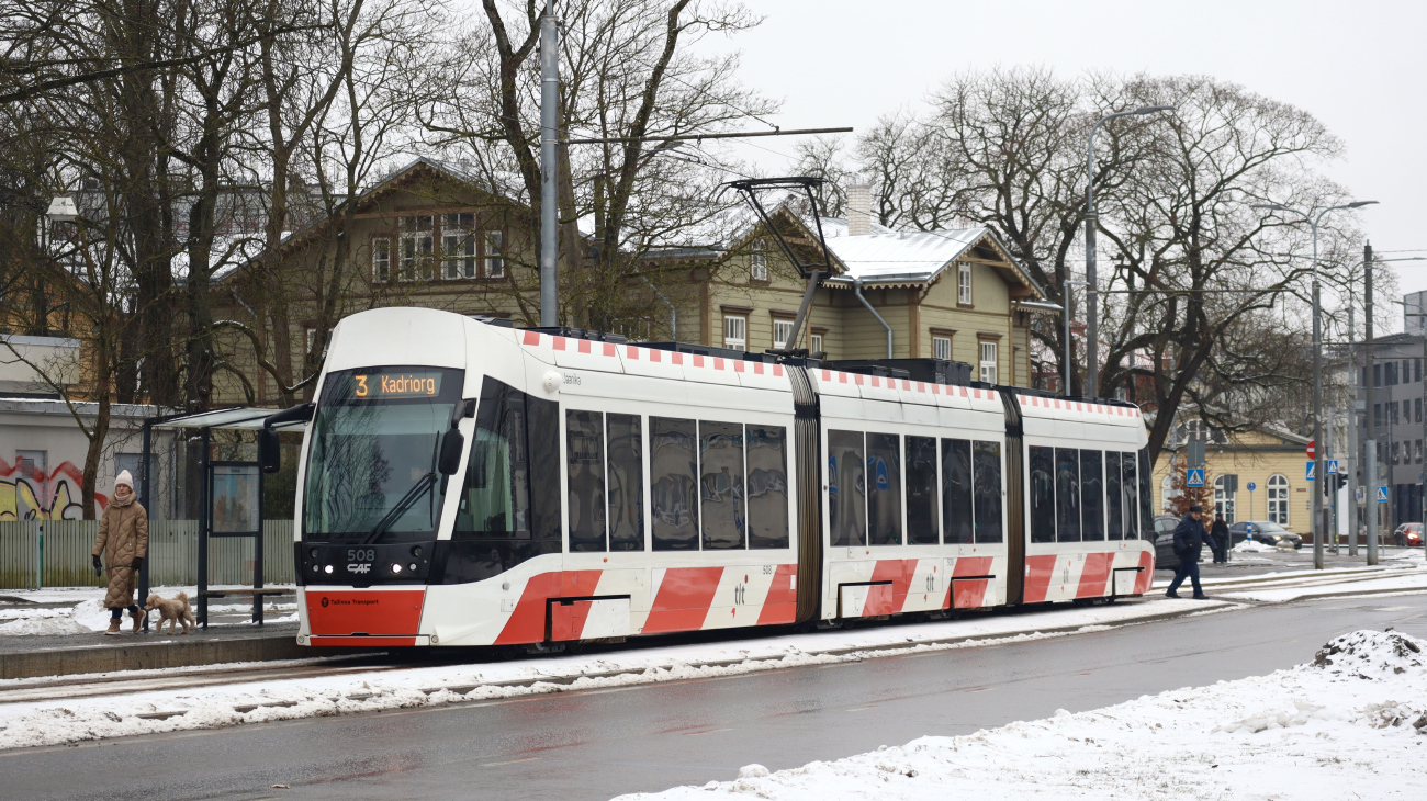 Таллин, CAF Urbos AXL № 508