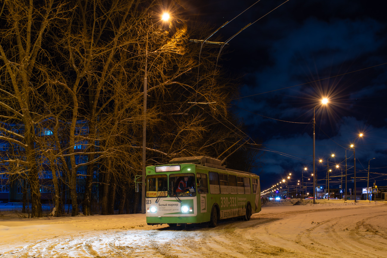 Йошкар-Ола, ЗиУ-682ГМ1 (с широкой передней дверью) № 323