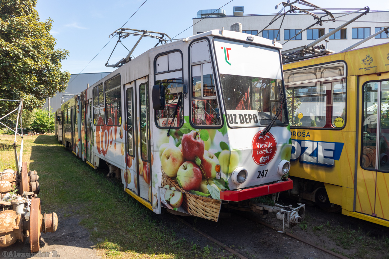 Лиепая, Tatra KT4D № 247