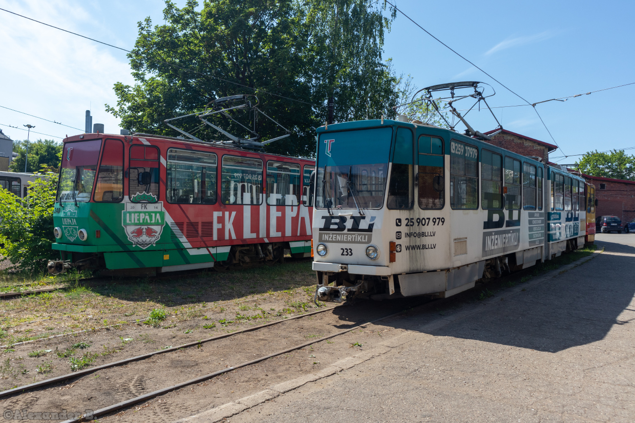 Лиепая, Tatra KT4SU № 233