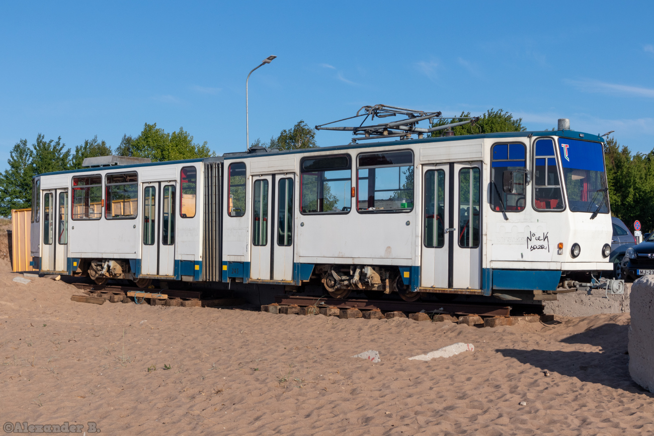 Лиепая, Tatra KT4D № 245