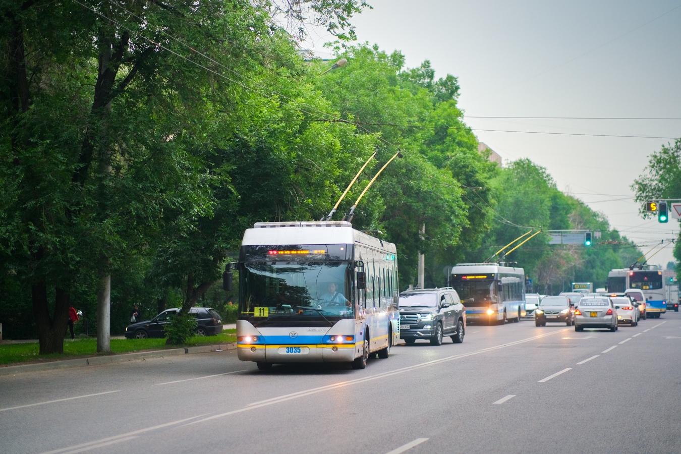 Алматы, YoungMan JNP6120GDZ (Neoplan Kazakhstan) № 3035