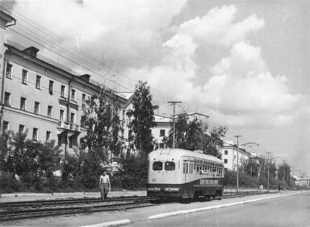 Новосибирск, МТВ-82 № 82; Новосибирск — [Трамвай] Исторические фотографии
