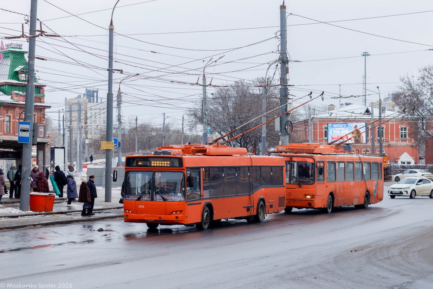Нижний Новгород, СВАРЗ-МАЗ-6235.00 № 3105 Нижний Новгород, СВАРЗ-МАЗ-6235.00 № 3105