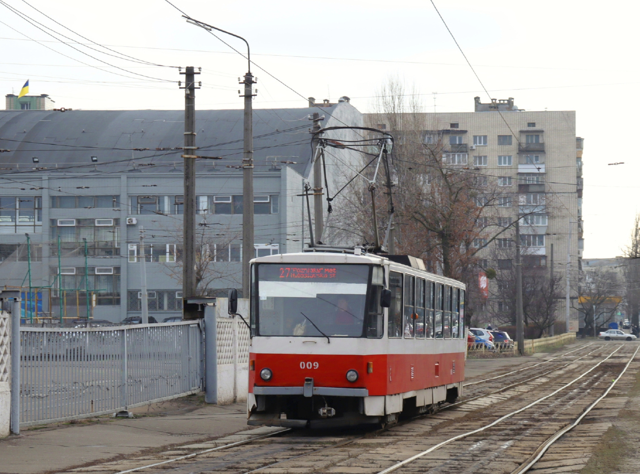 Киев, Tatra T6B5SU № 009