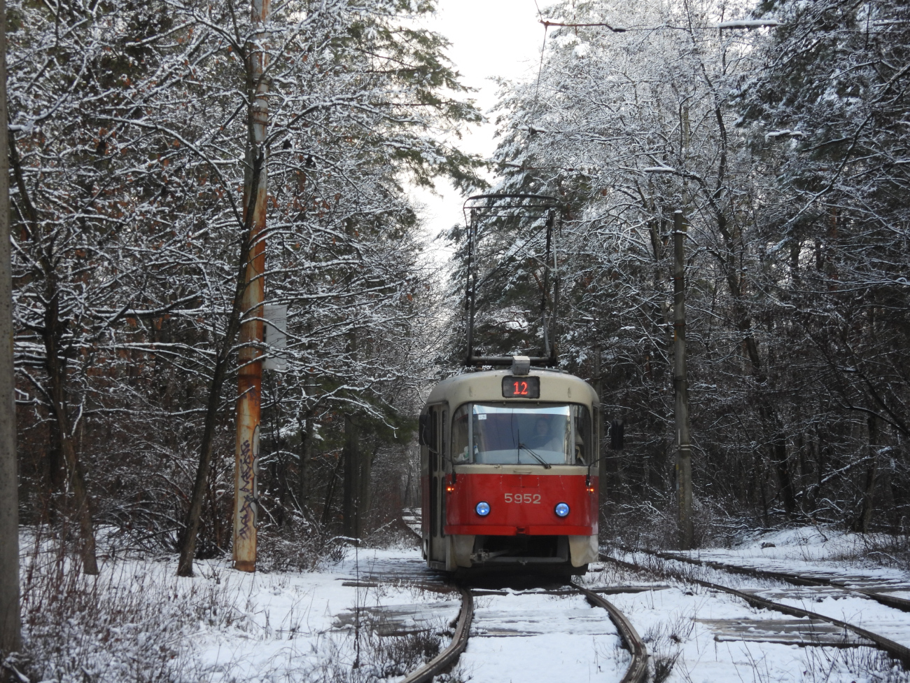 Киев, Tatra T3SU № 5952
