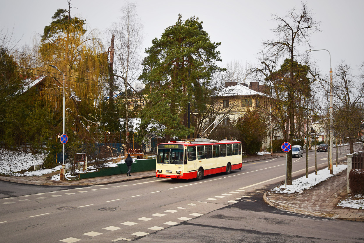 Вильнюс, Škoda 14Tr17/6M № 2671