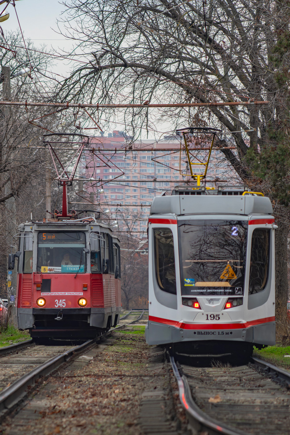 Краснодар, 71-605 (КТМ-5М3) № 345; Краснодар, 71-623-04 № 195