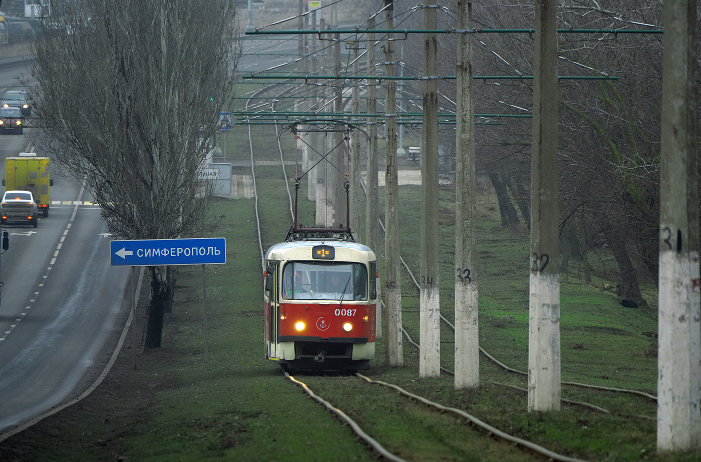 Мариупол, Tatra T3A № 0087 (739)