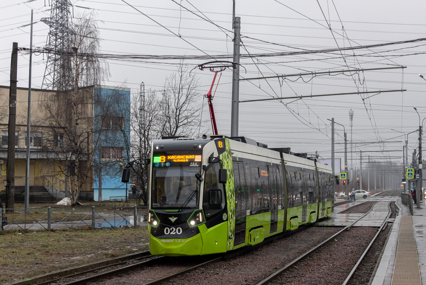 Санкт-Петербург, Stadler B85600M № 020