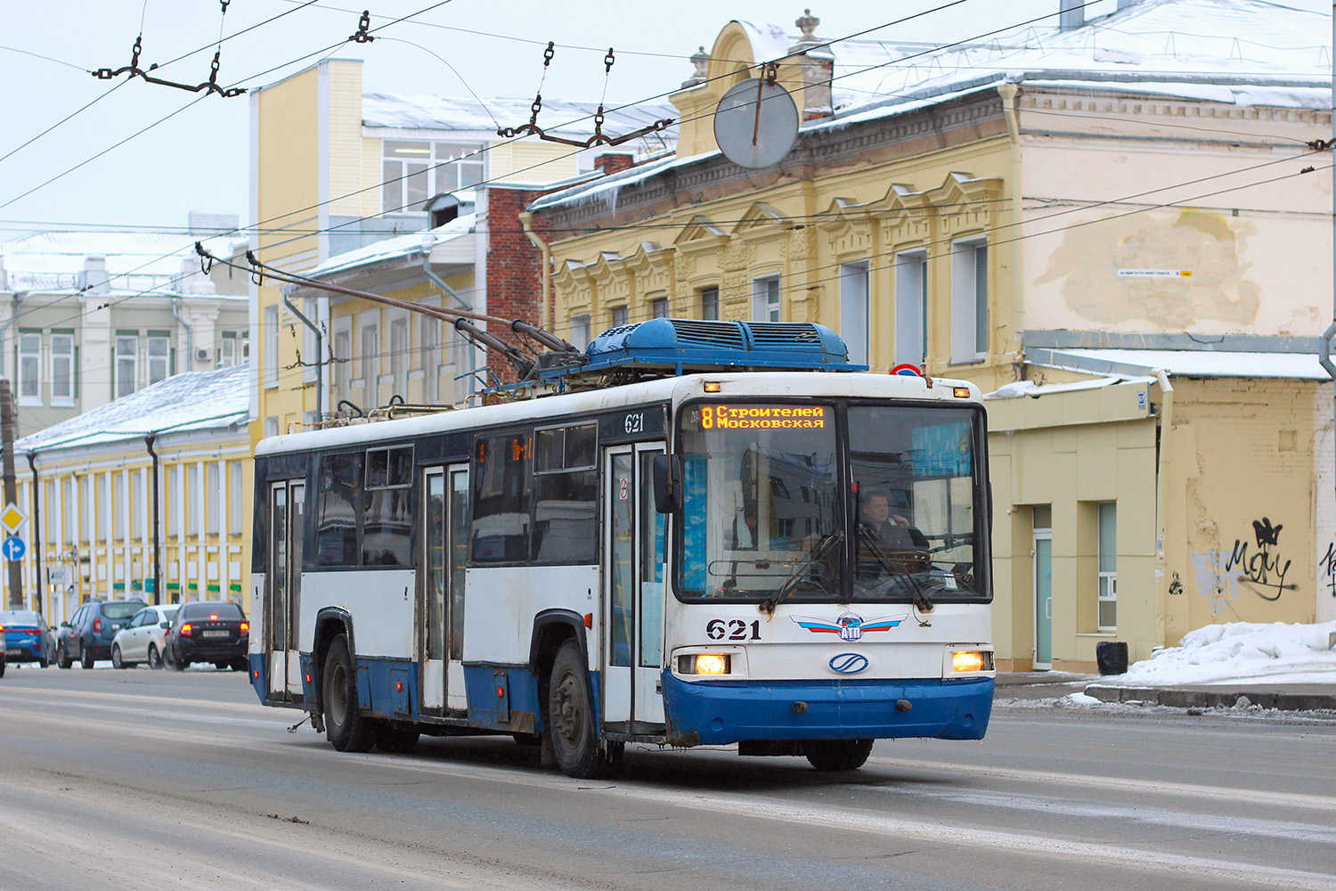 Киров, БТЗ-52768Р № 621 Киров, БТЗ-52768Р № 621
