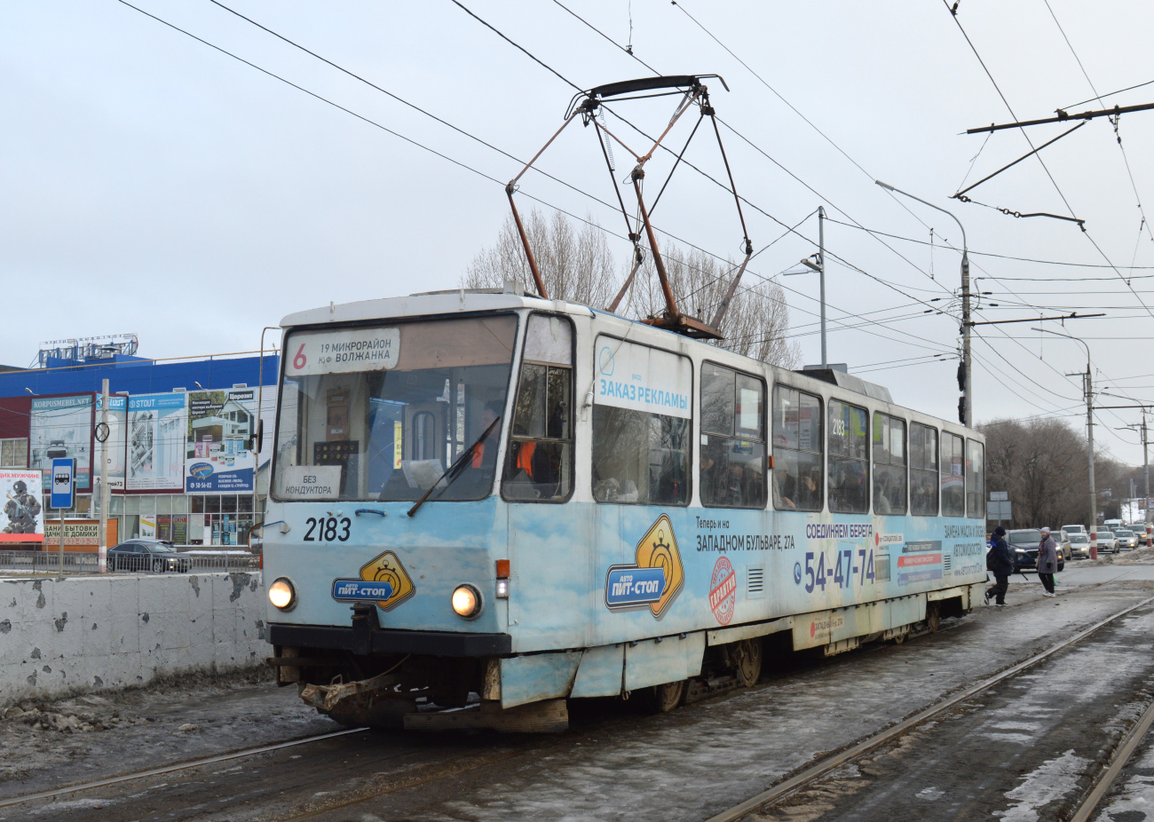 Ульяновск, Tatra T6B5SU № 2183