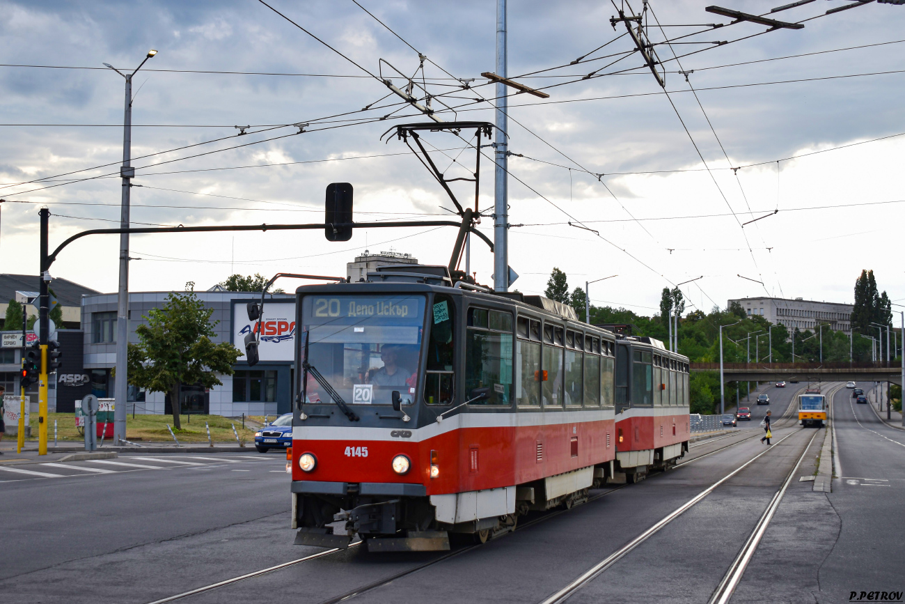 София, Tatra T6A5 № 4145 София, Tatra T6A5 № 4145