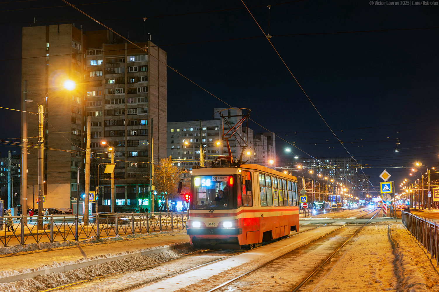 Санкт-Петербург, 71-134К (ЛМ-99К) № 0443