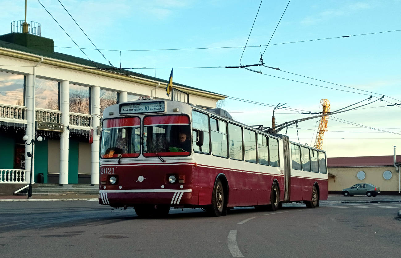 Черкассы, ЗиУ-683Б [Б00] № 2021