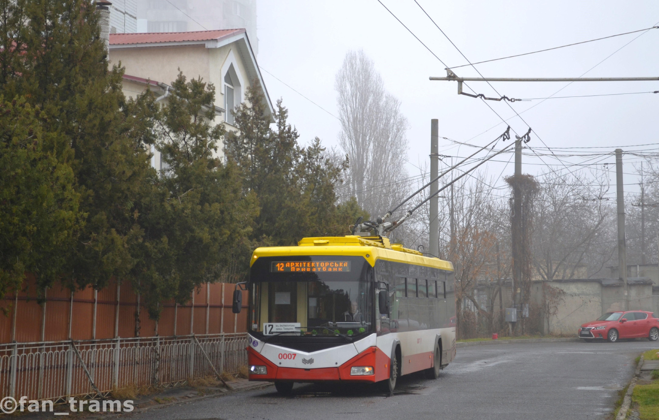 Одесса, БКМ 321 № 0007