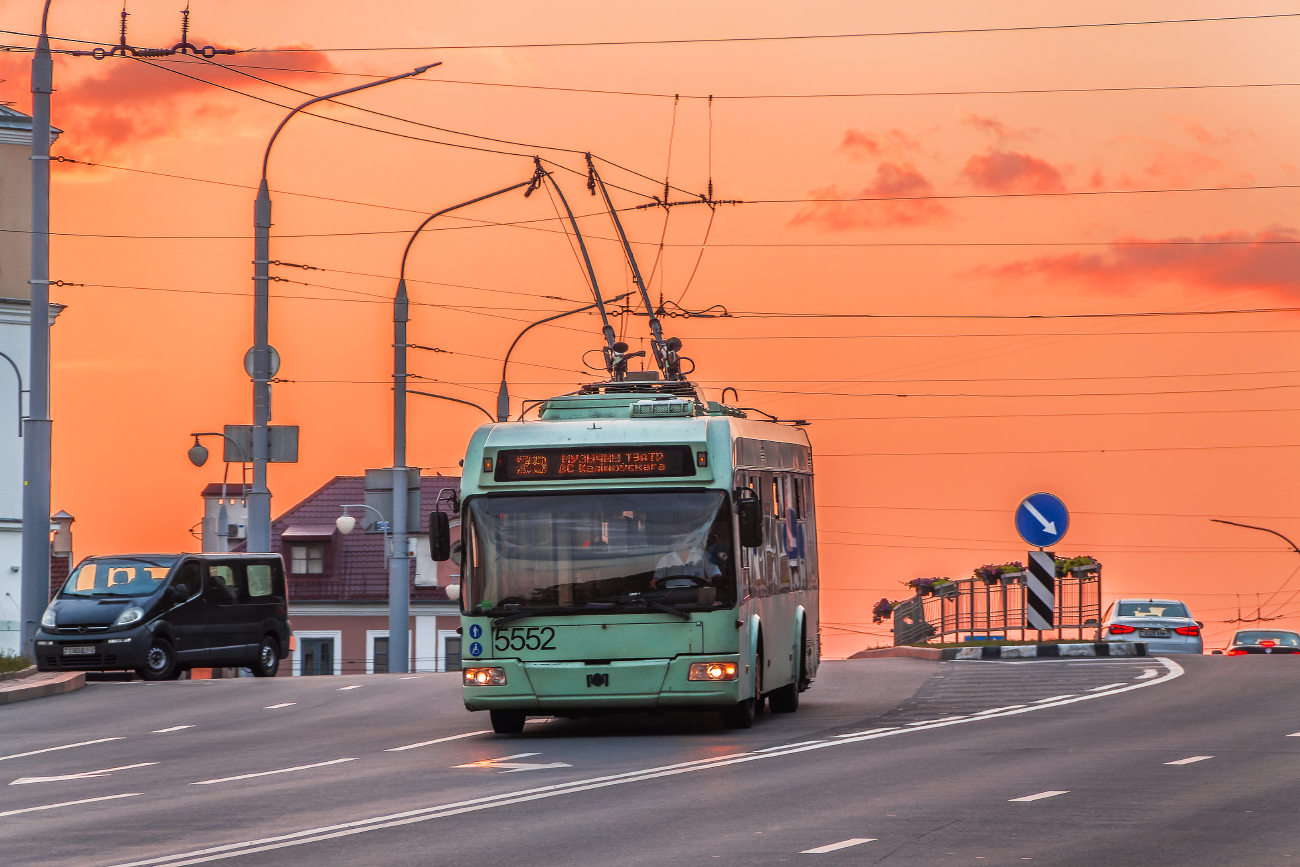 Минск, БКМ 321 № 5552