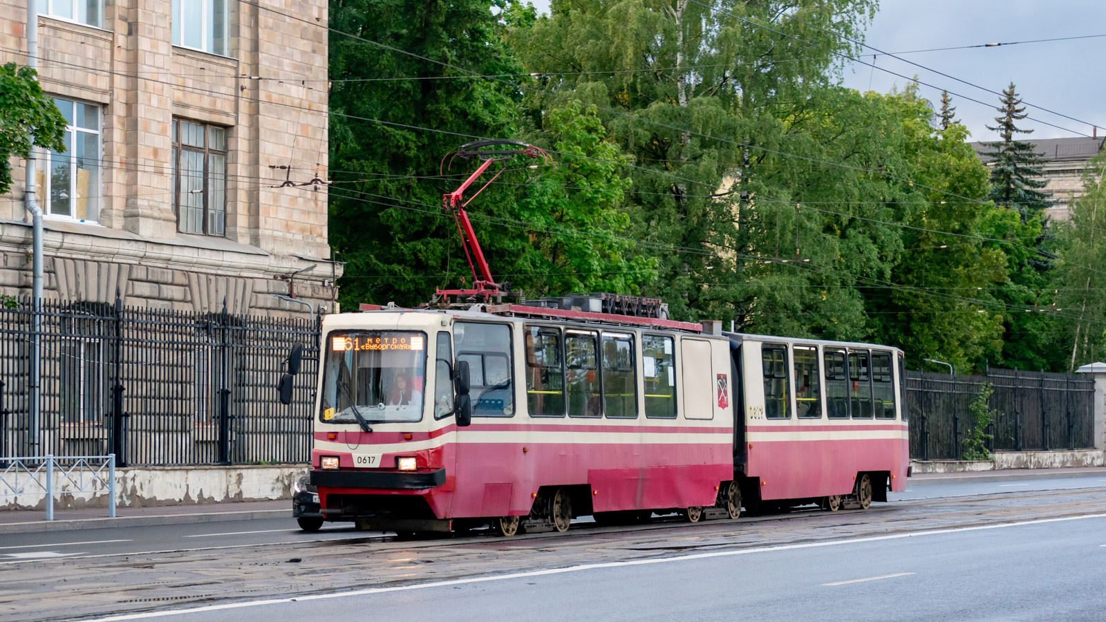 Санкт-Петербург, ЛВС-86К № 0617 Санкт-Петербург, ЛВС-86К № 0617