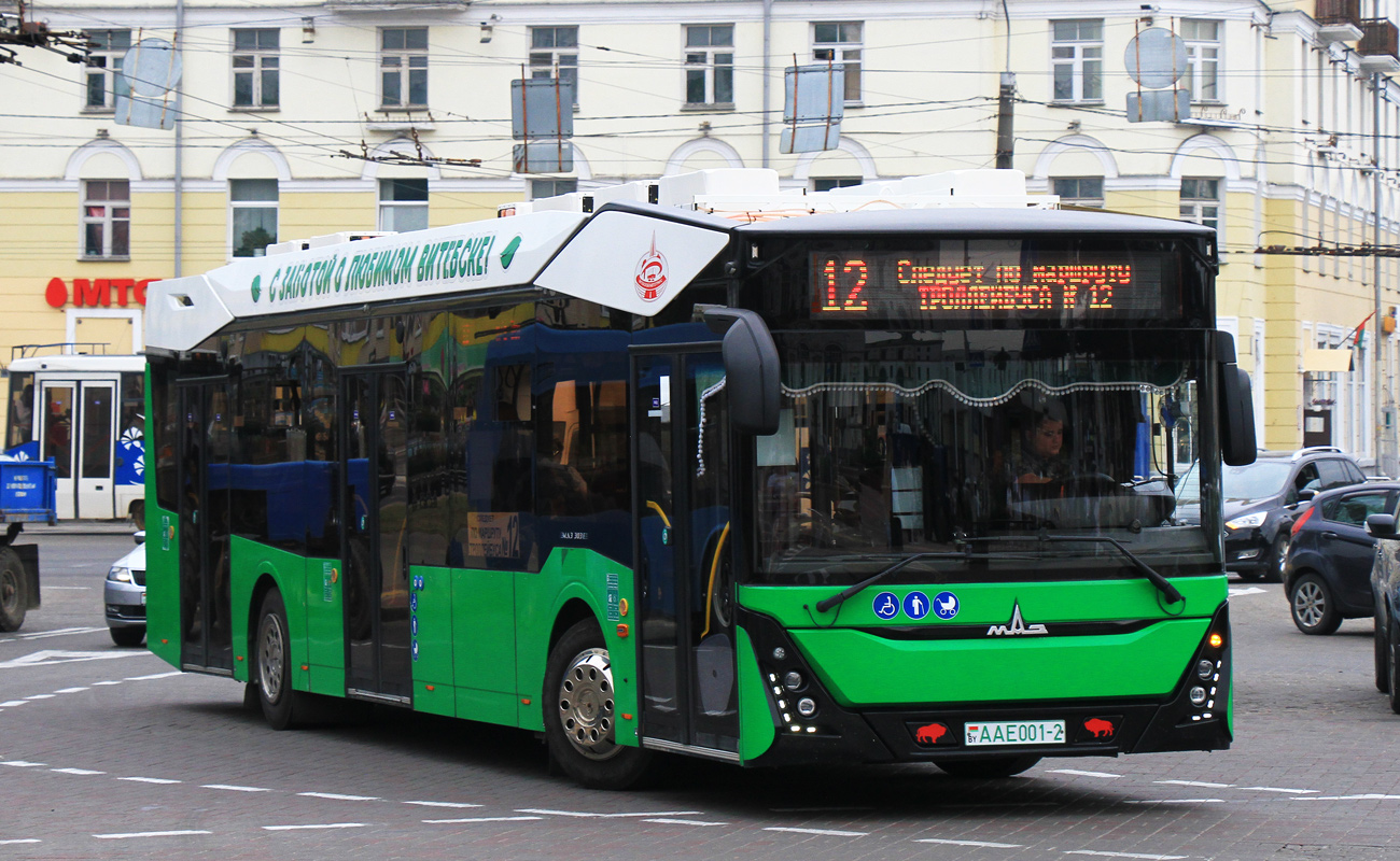 Vitebsk, MAZ-303E10 № АА Е001-2