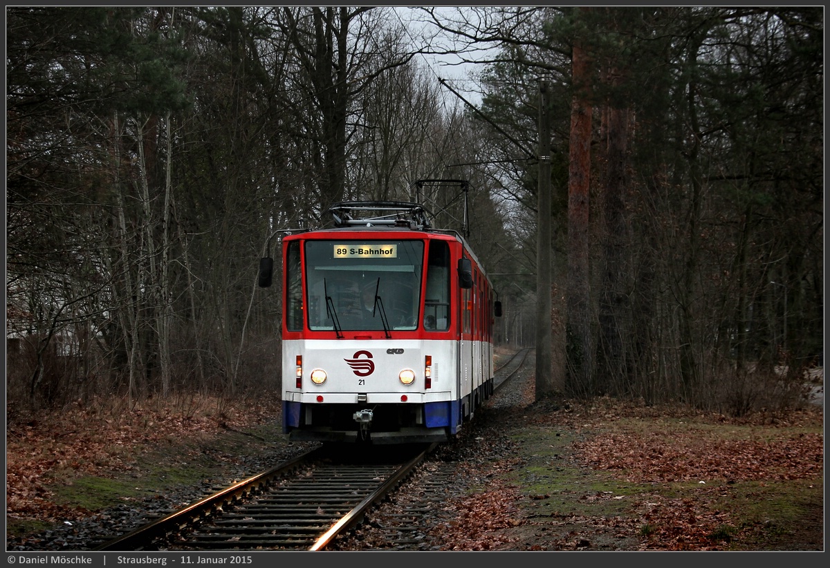 Штраусберг, Tatra KT8D5 № 21