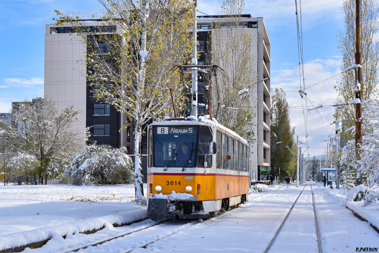 София, Tatra T6A2B № 3014 София, Tatra T6A2B № 3014