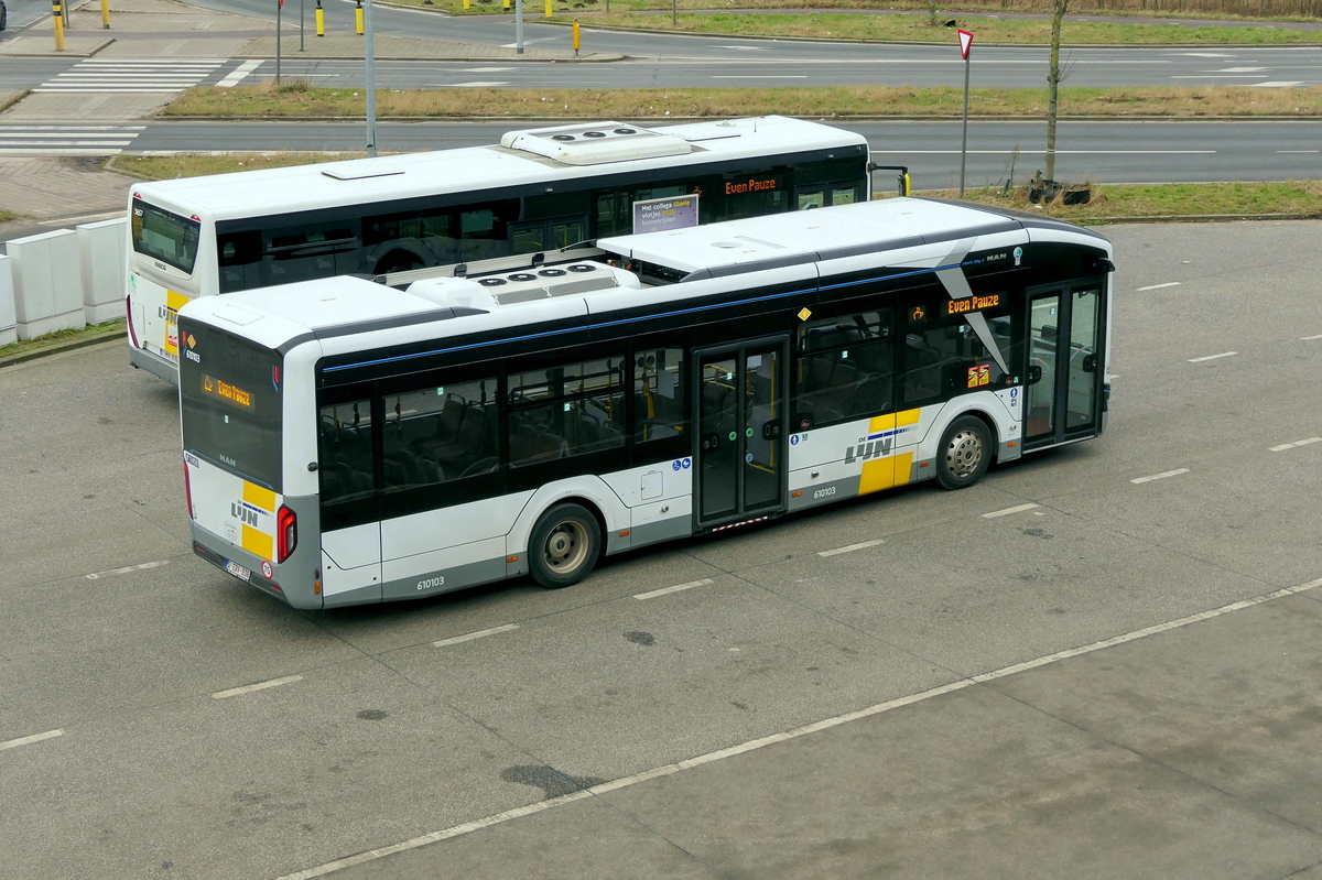 Антверпен, MAN 12C Lion's City 12 E NL326 № 610103 (1408)