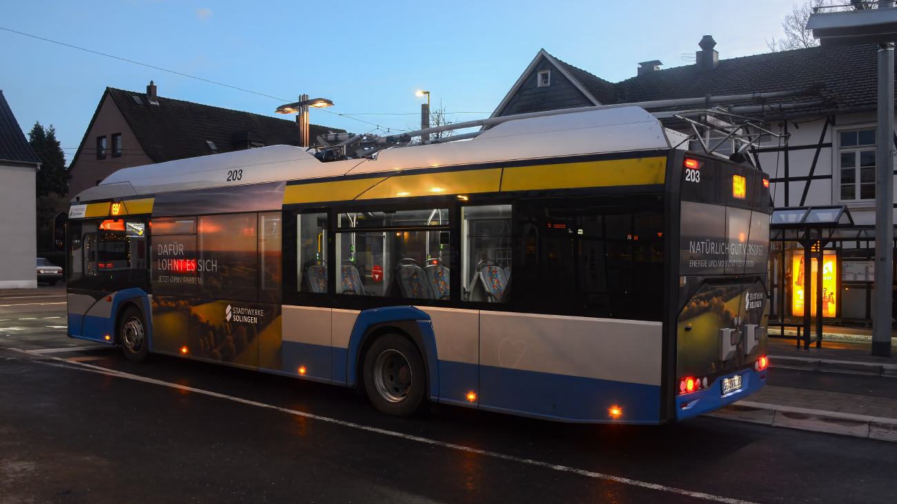 Золинген, Solaris Trollino IV 12 Kiepe № 203