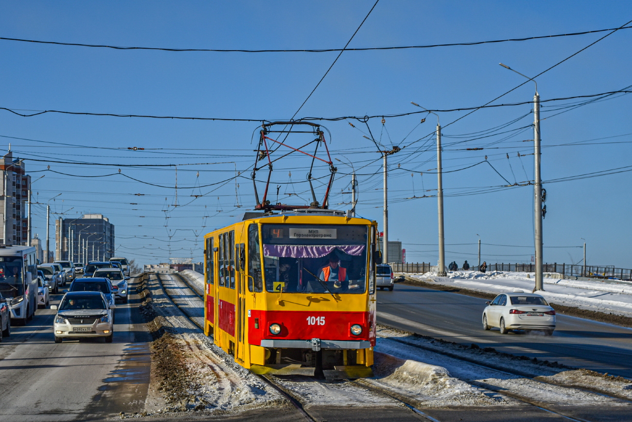 Барнаул, Tatra T6B5SU № 1015