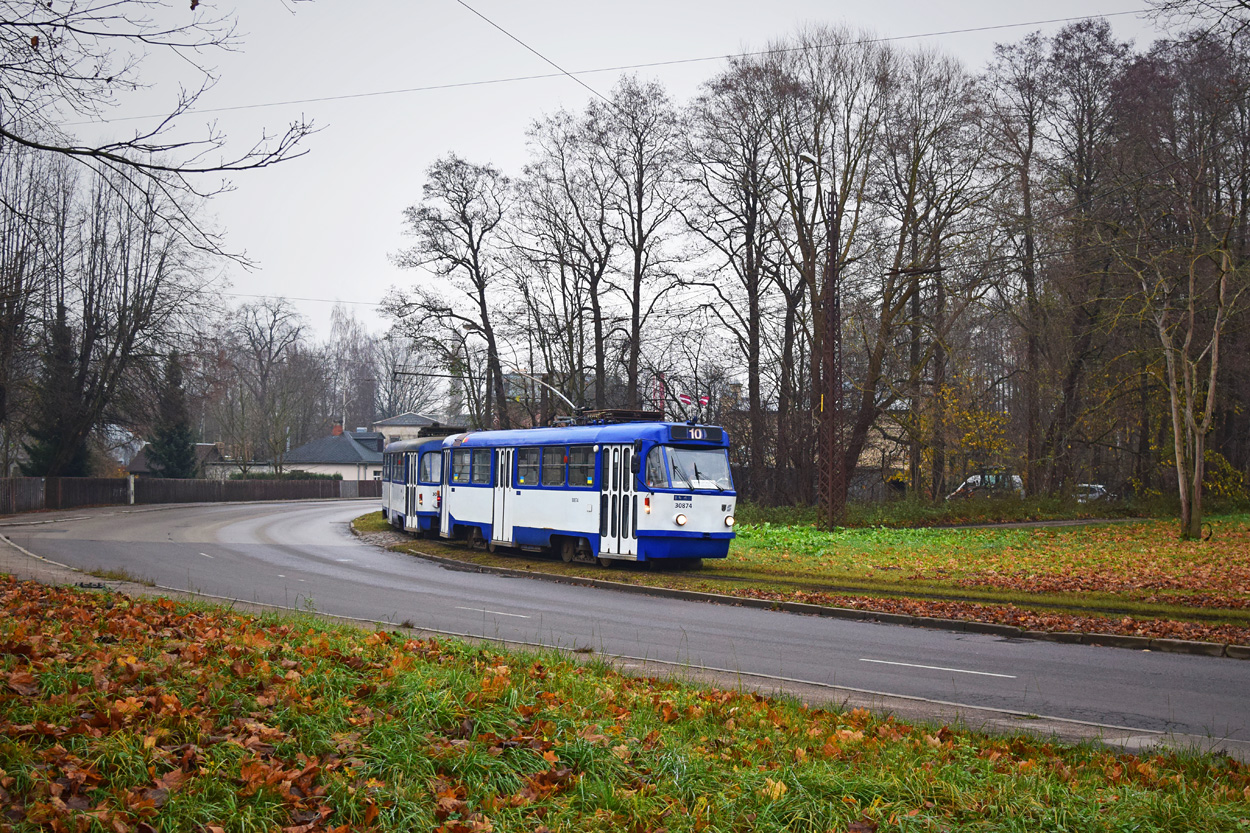 Рига, Tatra T3A № 30874