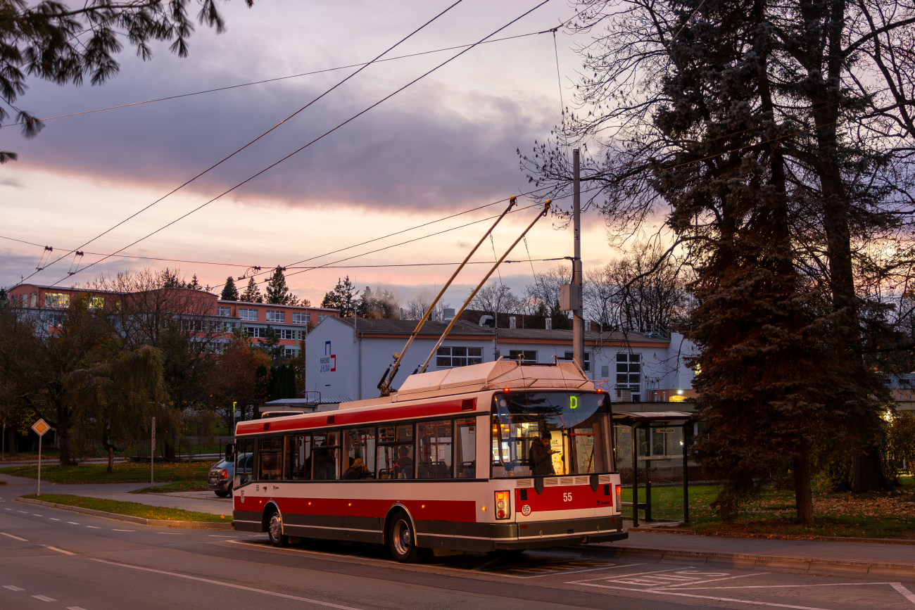 Йиглава, Škoda 21TrIGCT № 55