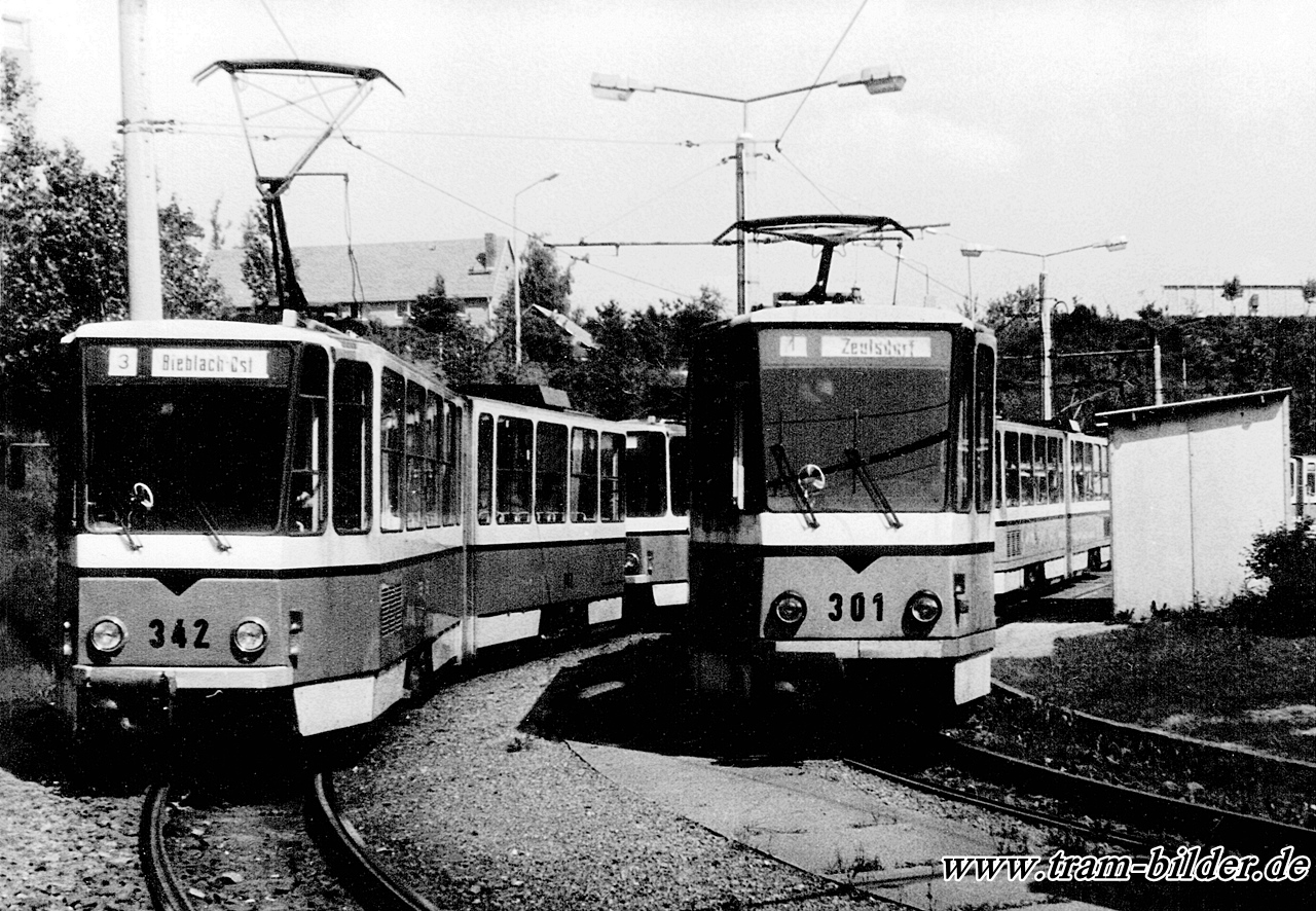 Гера, Tatra KT4D № 342; Гера, Tatra KT4D № 301