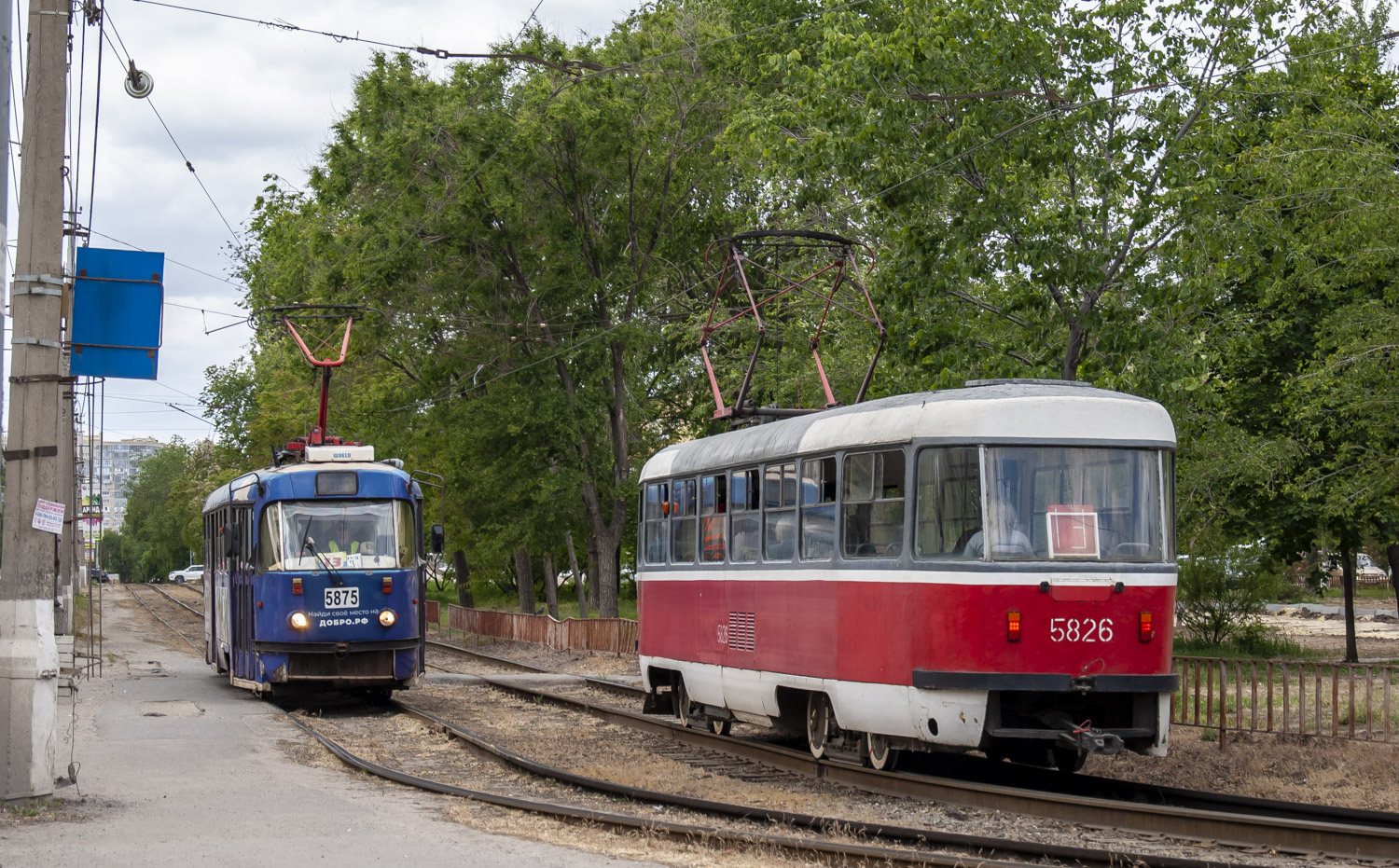 Волгоград, Tatra T3SU № 5826