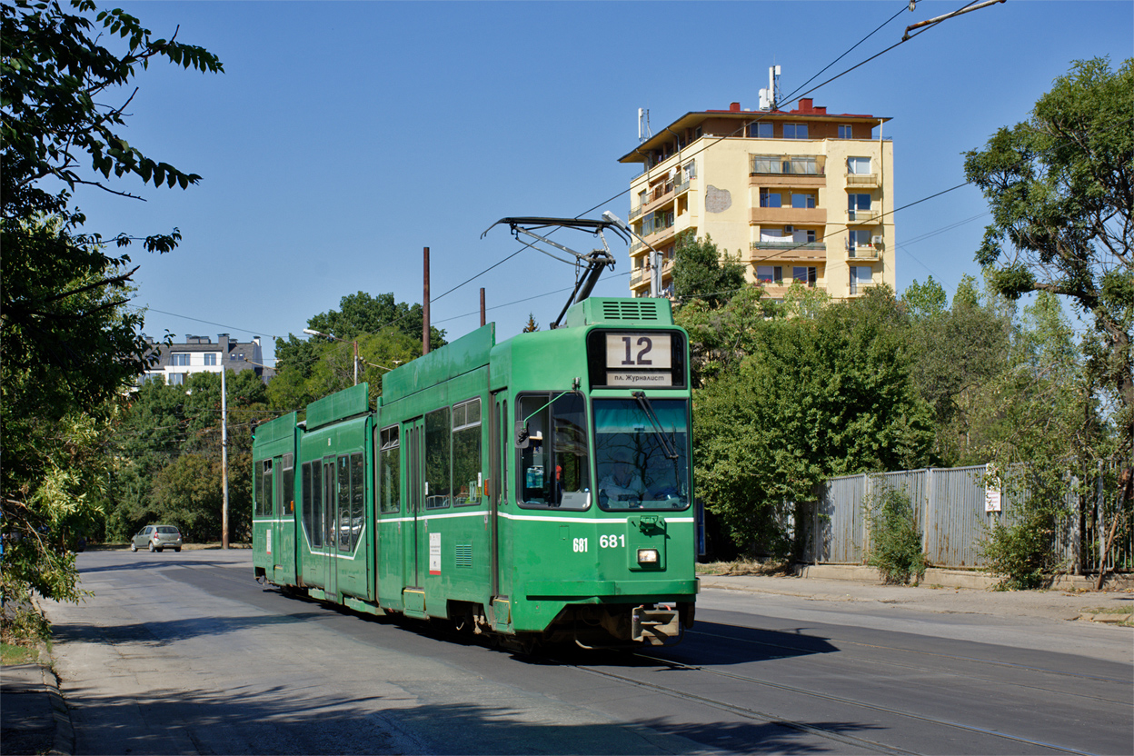 Sofia, Schindler/Siemens Be 4/6 S № 681