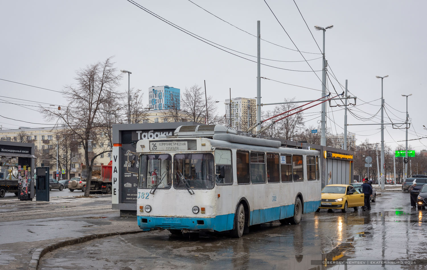 Екатеринбург, БТЗ-5276-04 № 382 Екатеринбург, БТЗ-5276-04 № 382