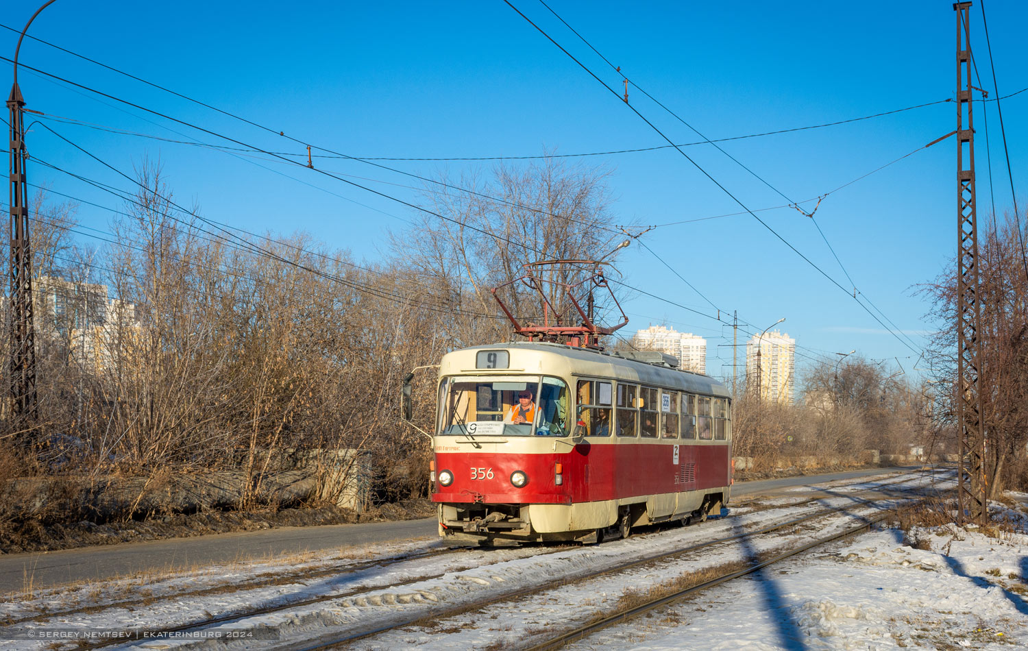 Екатеринбург, Tatra T3SU № 356