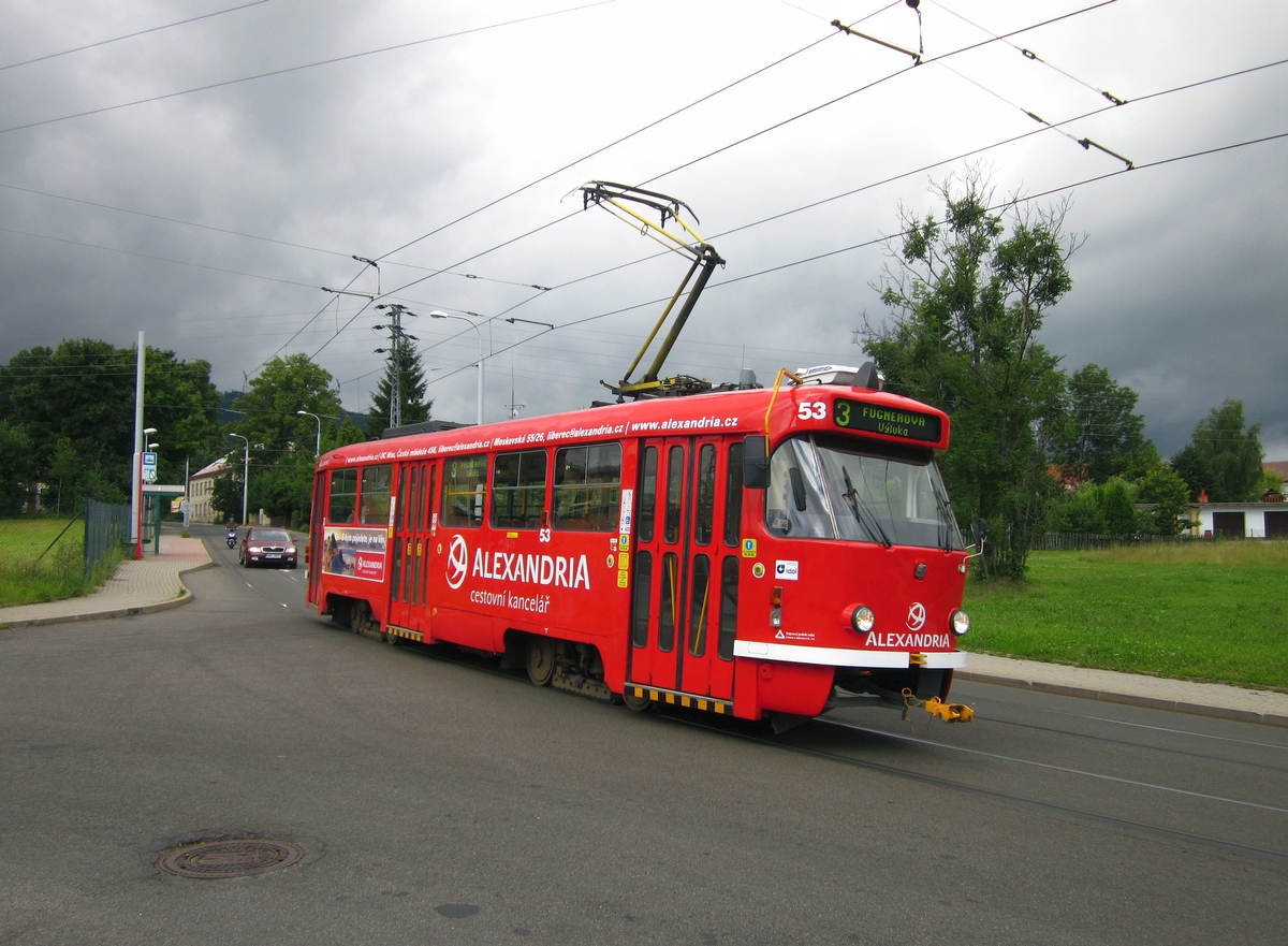 Liberec ― Jablonec nad Nisou, Tatra T3M.04 Br. 53