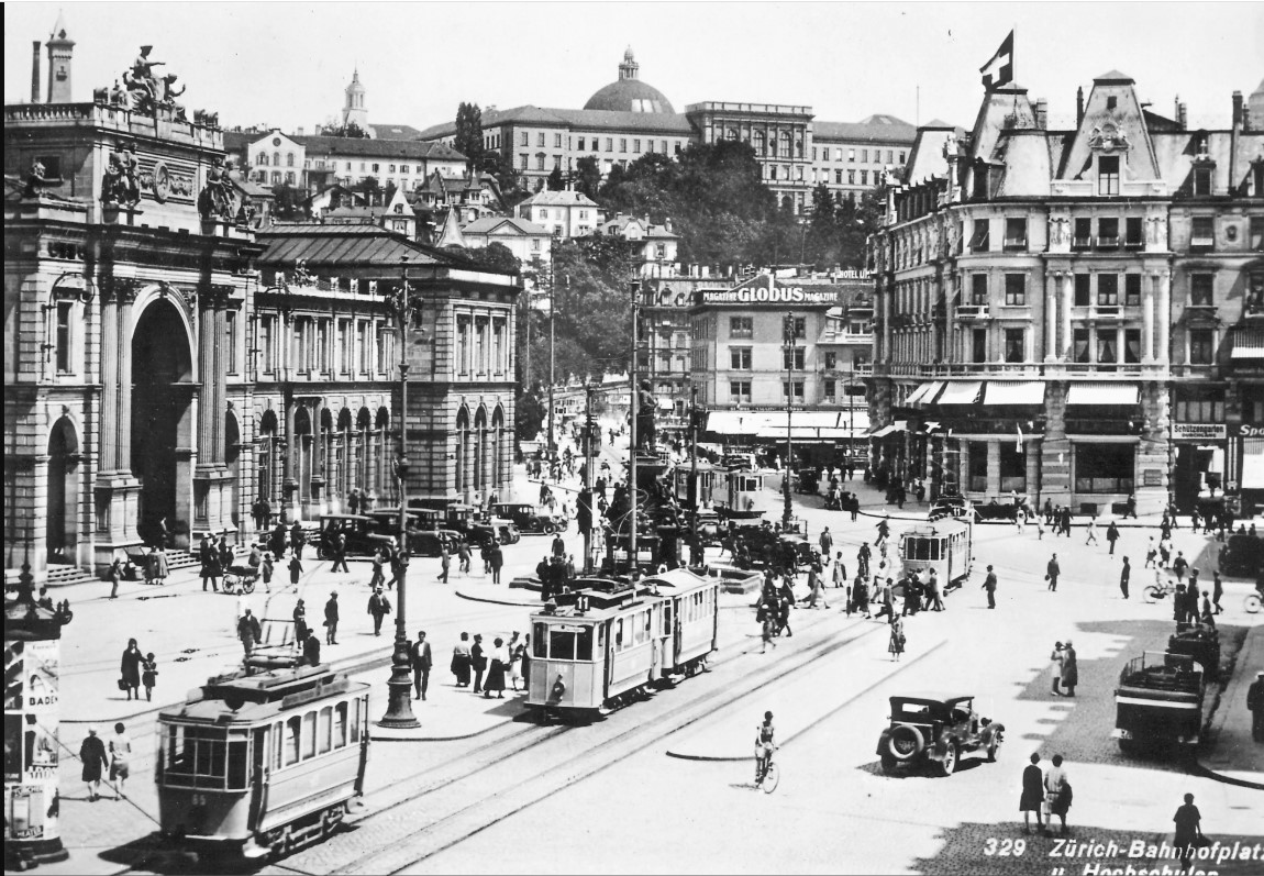 Zürich, MAN/MFO Ce 2/2 č. 65; Zürich, SWS/MFO Ce 2/2 č. 159; Zürich — Old photos