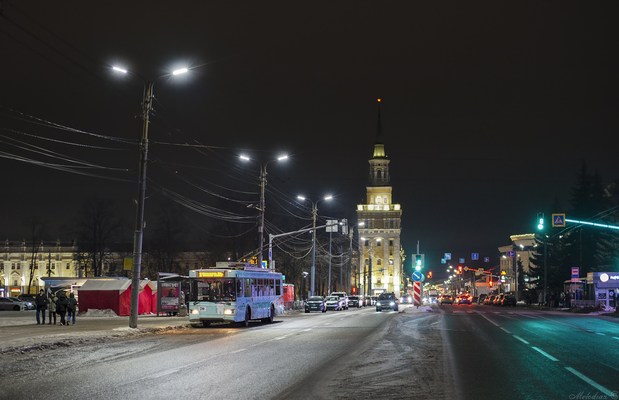 Ярославль, Тролза-5275.07 «Оптима» № 70; Ярославль — Троллейбусные линии