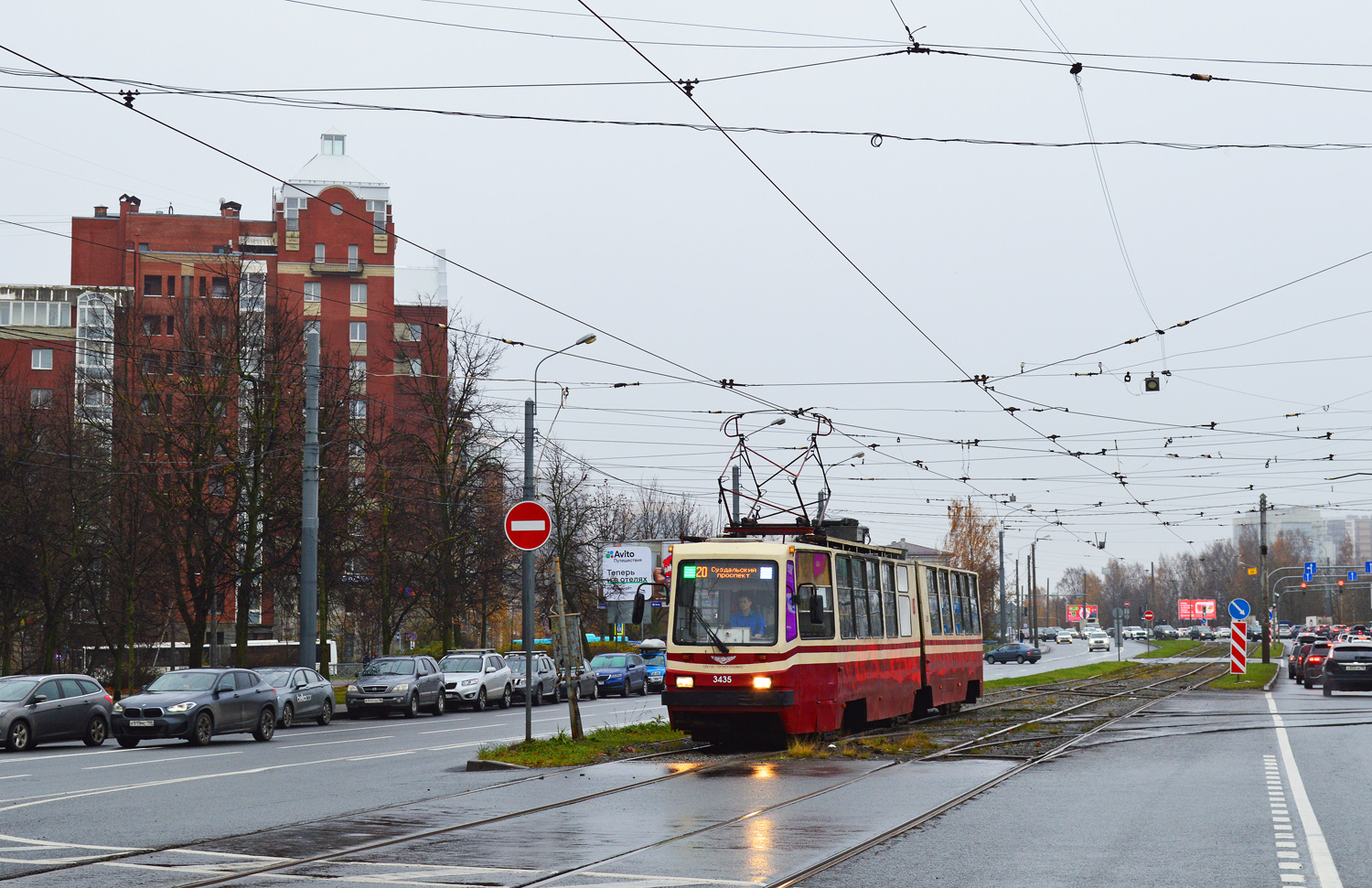 Санкт-Петербург, ЛВС-86К № 3435