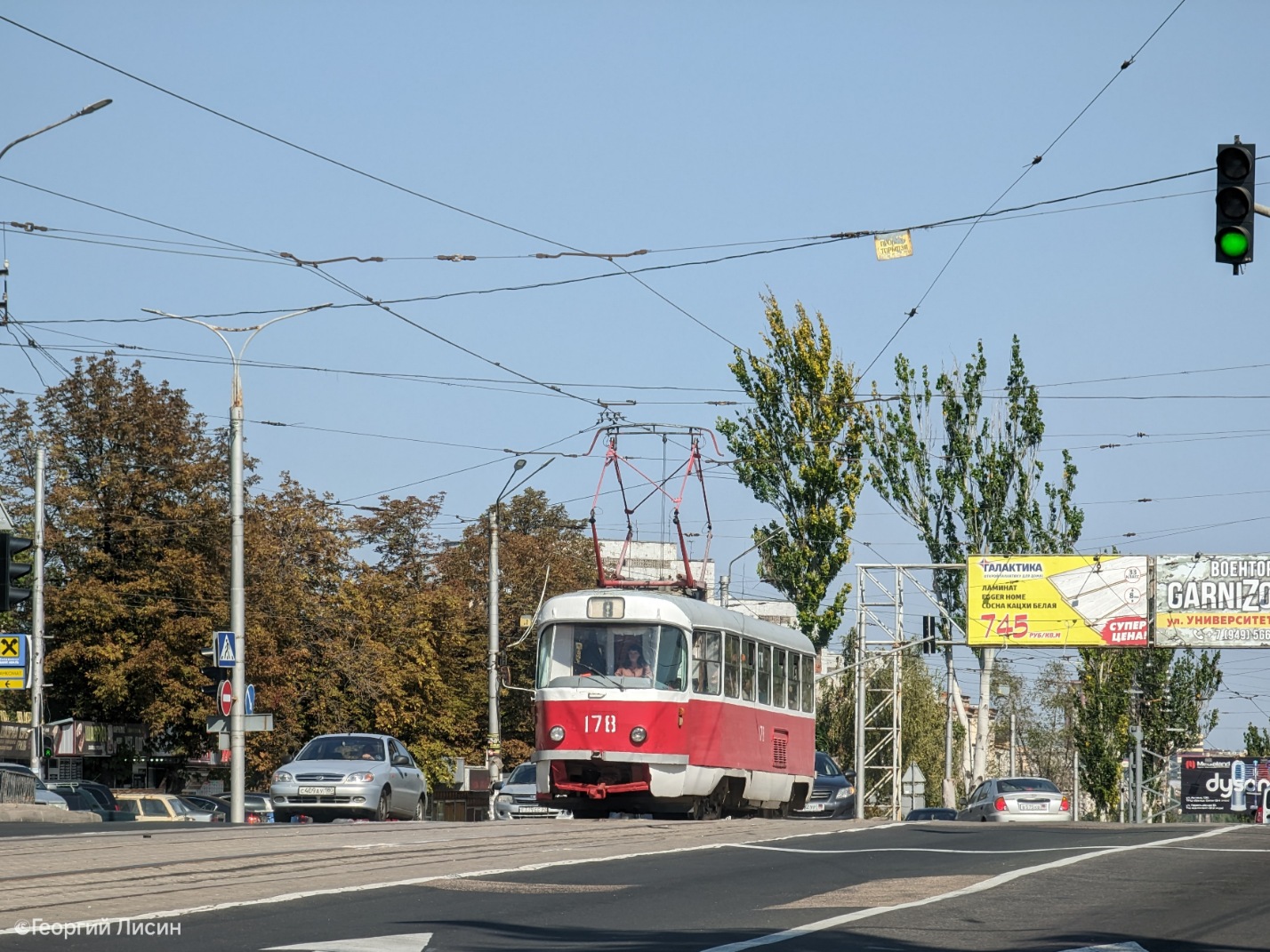 Донецк, Tatra T3SU (двухдверная) № 178