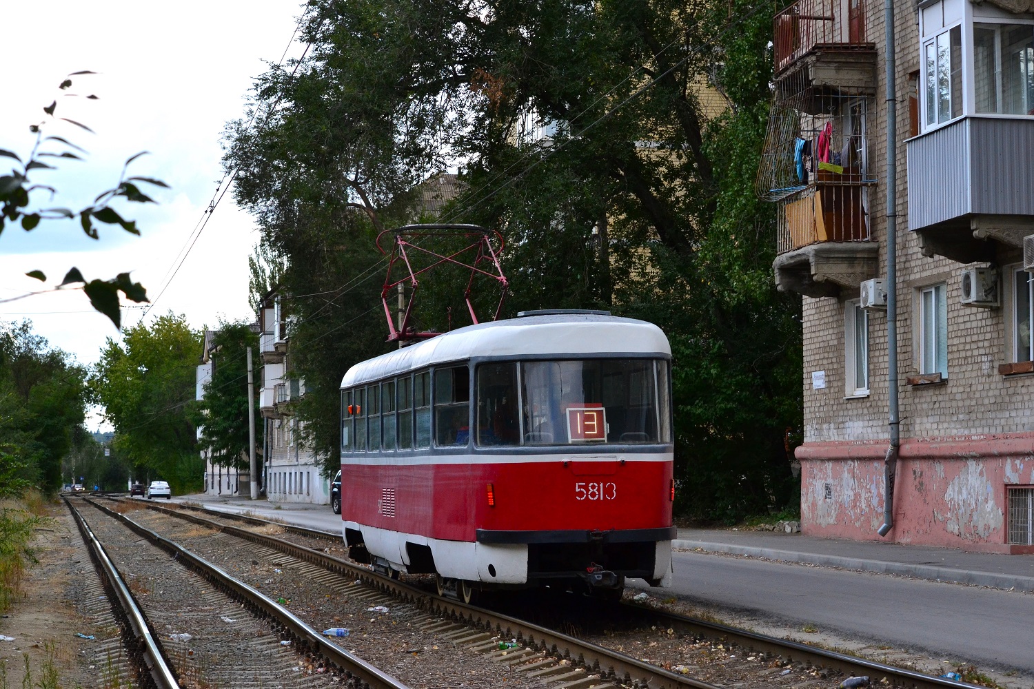 Волгоград, Tatra T3SU № 5813