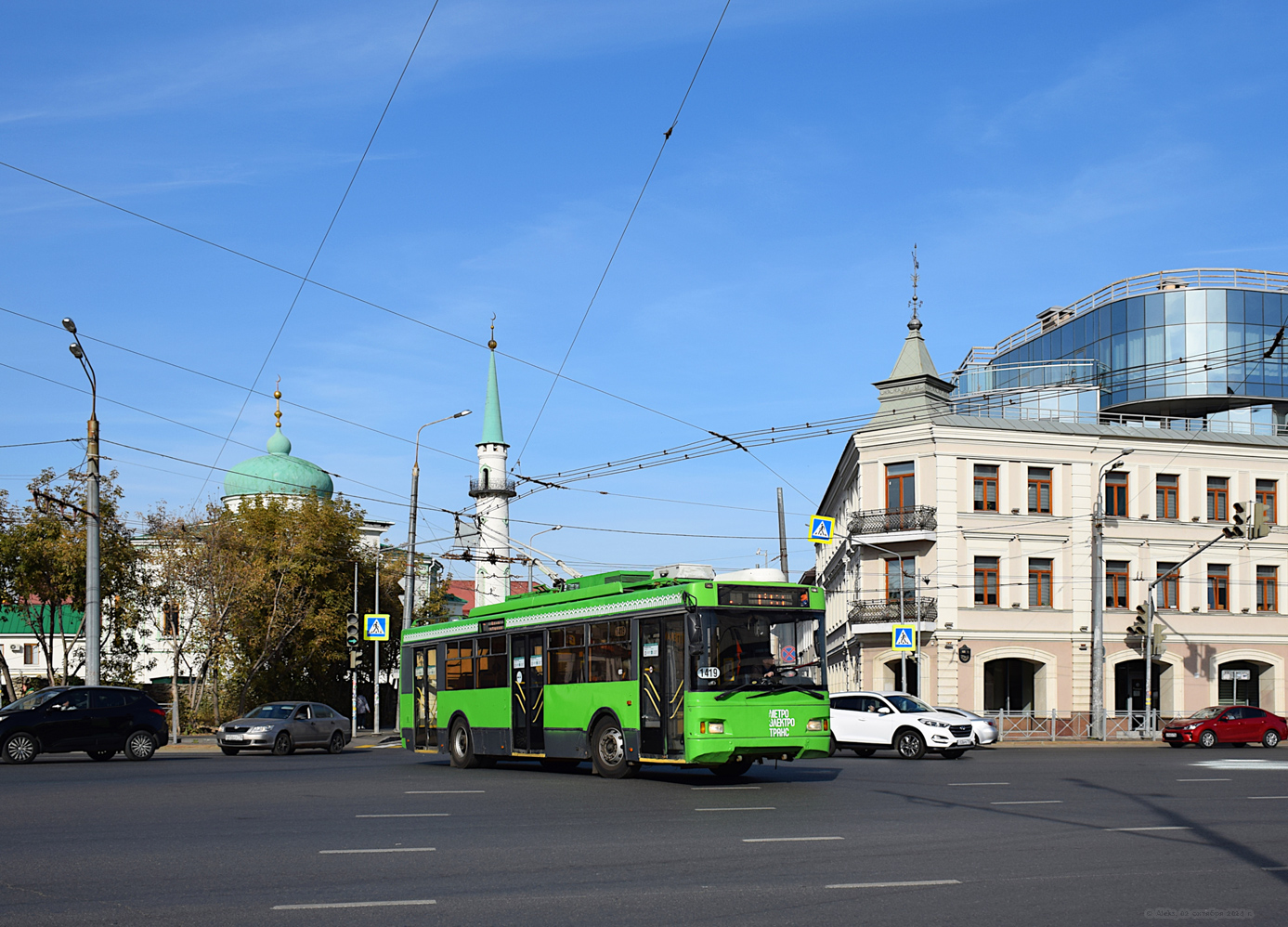 Казань, Тролза-5275.03 «Оптима» № 1419