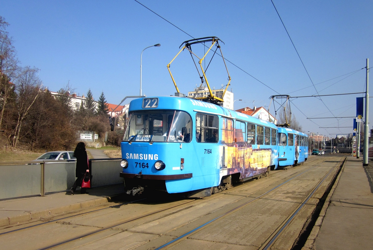 Prague, Tatra T3SUCS № 7164