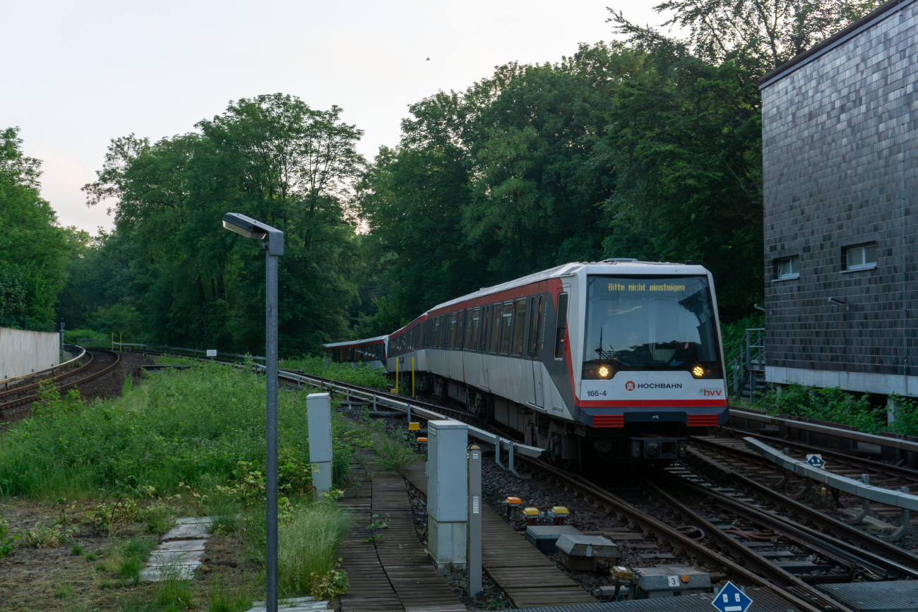 Гамбург, HHA DT4.3 № 166