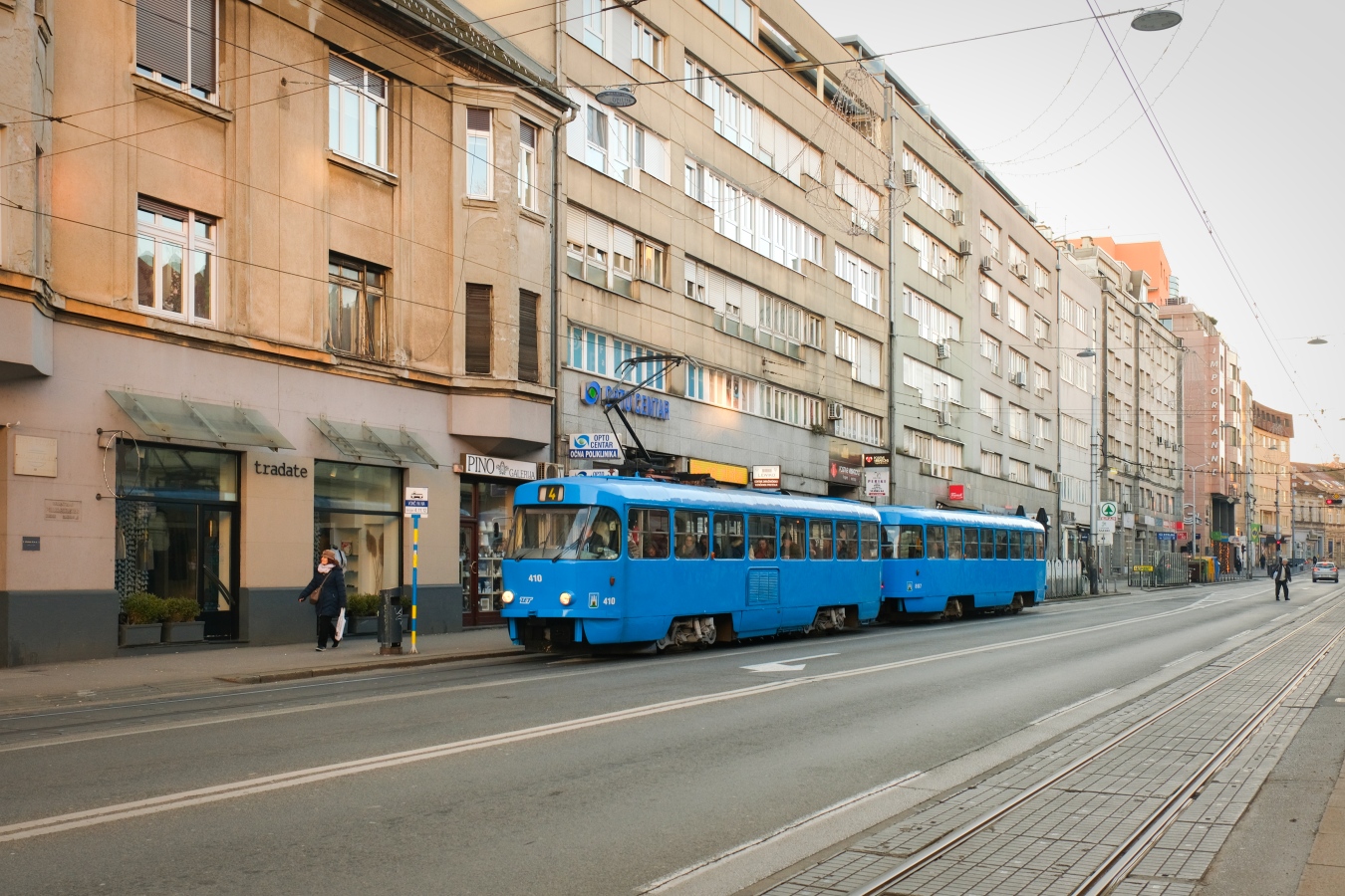 Загреб, Tatra T4YU № 410