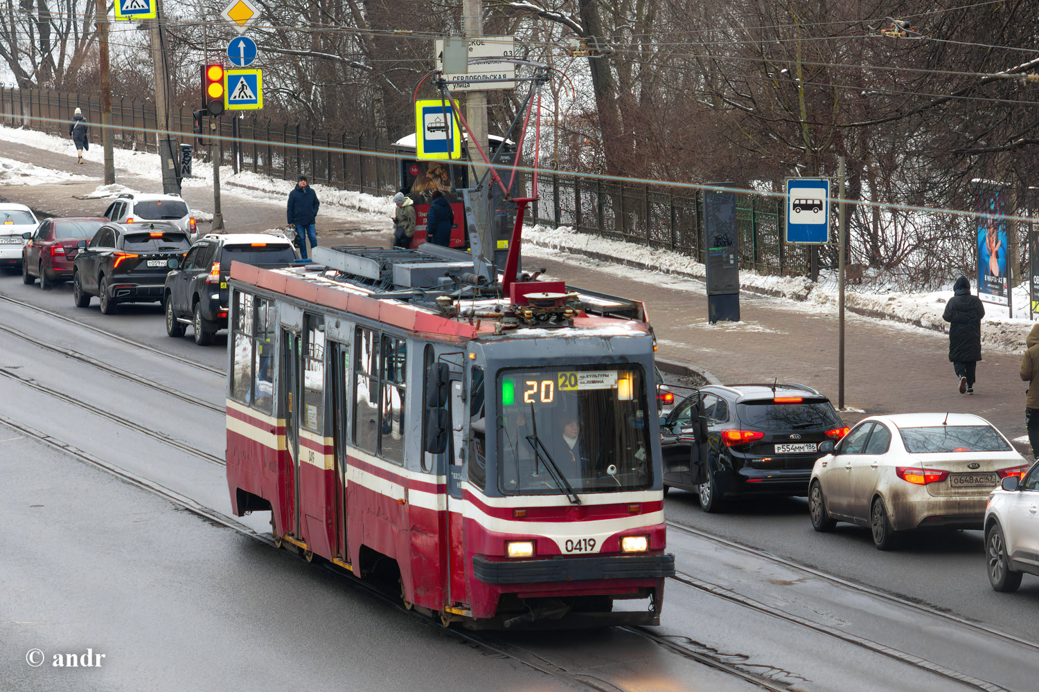 Санкт-Петербург, 71-134К (ЛМ-99К) № 0419
