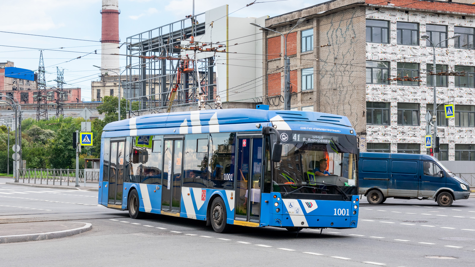 Санкт-Петербург, Тролза-5265.08 «Мегаполис» № 1001