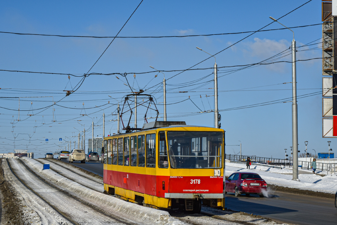 Барнаул, Tatra T6B5SU № 3178