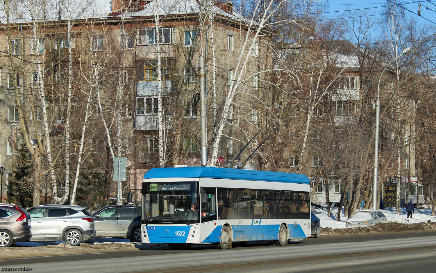 Novosibirsk, UTTZ-6241.01 “Gorozhanin” č. 1522 Novosibirsk, UTTZ-6241.01 “Gorozhanin” č. 1522
